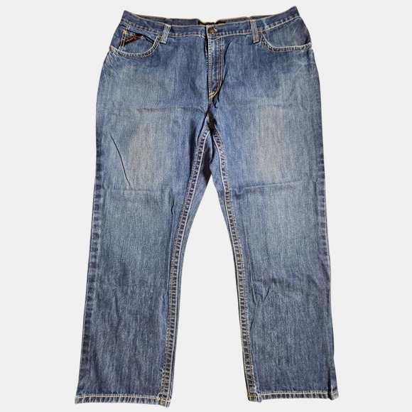 Ariat Other - Ariat FR Low Rise Boot Jeans 44x32 Flame Resistant Medium Wash Western Workwear